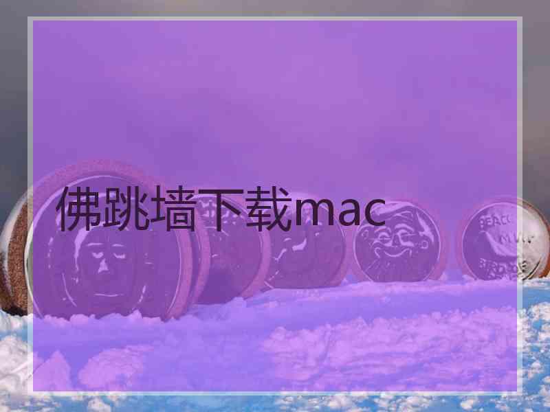 佛跳墙下载mac