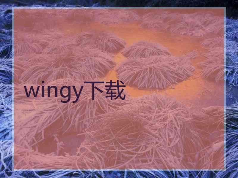 wingy下载