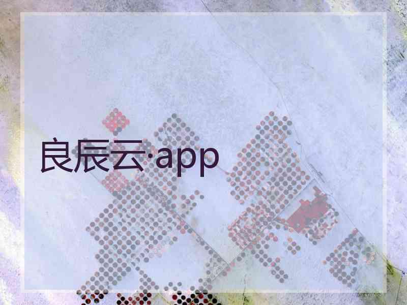 良辰云·app