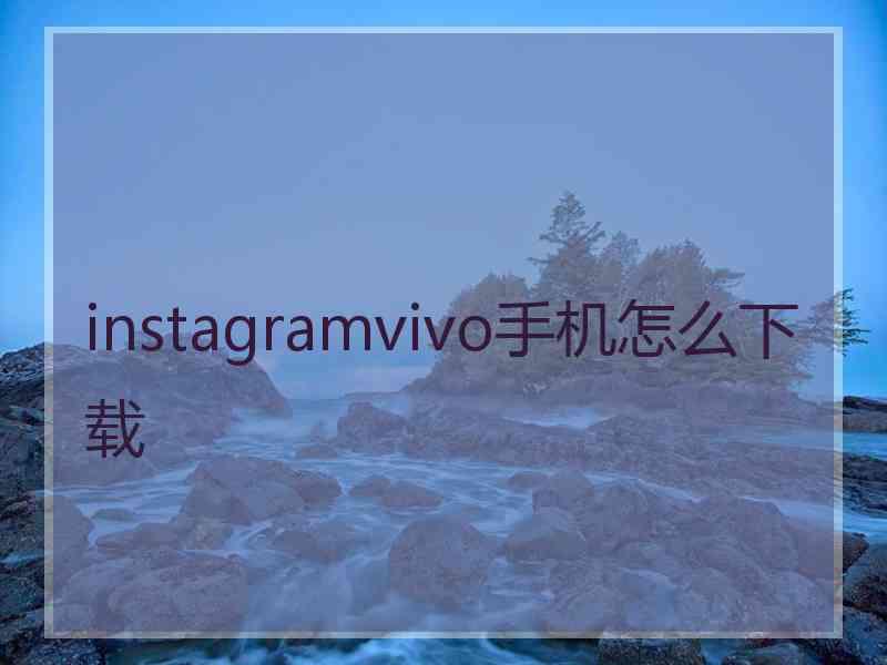 instagramvivo手机怎么下载