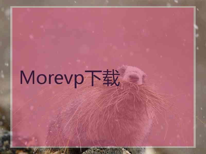 Morevp下载