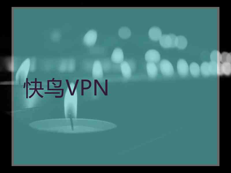 快鸟VPN